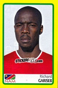 Figurina Richard Gariseb - Africa Cup 2008 - Panini