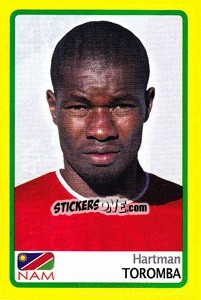 Sticker Hartman Toromba - Africa Cup 2008 - Panini