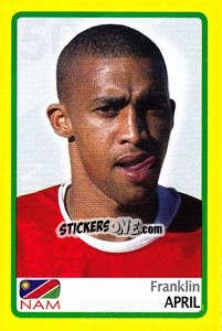 Cromo Franklin April - Africa Cup 2008 - Panini