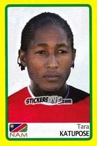 Sticker Tara Katupose - Africa Cup 2008 - Panini