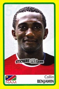 Sticker Collin Benjamin - Africa Cup 2008 n. 54 - Panini