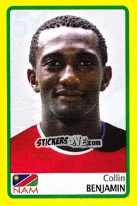 Figurina Collin Benjamin - Africa Cup 2008 - Panini