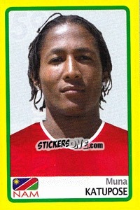 Sticker Muna Katupose - Africa Cup 2008 - Panini