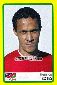 Sticker Henrico Botes - Africa Cup 2008 - Panini