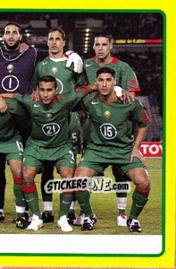 Sticker Morocco team (2 of 2) - Africa Cup 2008 - Panini