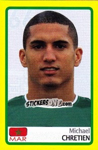 Sticker Michael Chretien - Africa Cup 2008 n. 66 - Panini