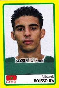 Sticker Mbarek Bossoufa - Africa Cup 2008 n. 71 - Panini