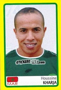 Sticker Houssine Kharja - Africa Cup 2008 n. 74 - Panini