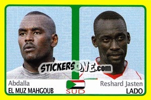 Sticker Abdala El Muz Mahgoub / Reshard Jasten Lado