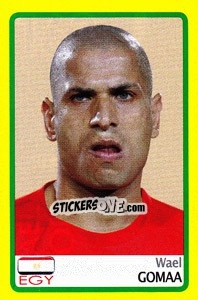 Sticker Wael Gomaa - Africa Cup 2008 n. 163 - Panini