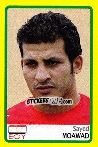 Figurina Sayed Moawad - Africa Cup 2008 - Panini