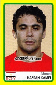Sticker Ahmed Hassan Kamel - Africa Cup 2008 - Panini