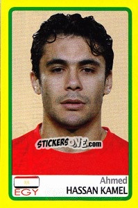 Sticker Ahmed Hassan Kamel - Africa Cup 2008 n. 170 - Panini