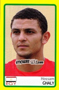 Sticker Hossam Ghaly - Africa Cup 2008 - Panini