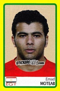 Sticker Emad Moteab - Africa Cup 2008 n. 174 - Panini