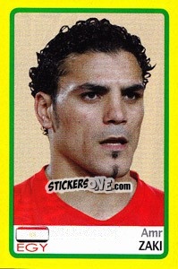 Sticker Amr Zaki - Africa Cup 2008 n. 176 - Panini
