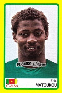 Sticker Eric Matoukou - Africa Cup 2008 n. 183 - Panini