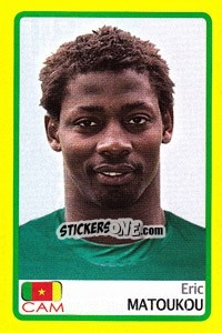 Cromo Eric Matoukou - Africa Cup 2008 - Panini