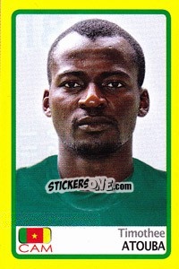 Sticker Thimothee Atouba - Africa Cup 2008 n. 184 - Panini