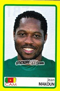 Sticker Jean Makoun - Africa Cup 2008 n. 187 - Panini