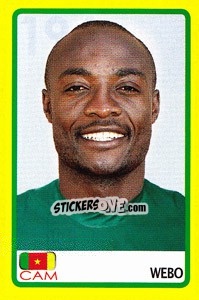 Figurina Webo - Africa Cup 2008 - Panini