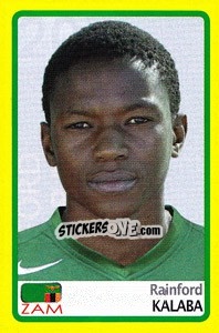 Sticker Rainford Kalaba - Africa Cup 2008 n. 207 - Panini