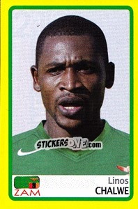 Sticker Linos Chalwe - Africa Cup 2008 n. 213 - Panini