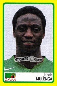 Sticker Jacob Mulenga - Africa Cup 2008 n. 214 - Panini