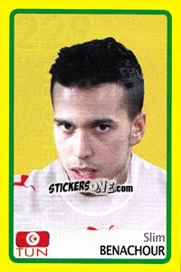 Sticker Slim Benachour - Africa Cup 2008 - Panini