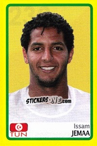 Cromo Isaam Jemaa - Africa Cup 2008 - Panini