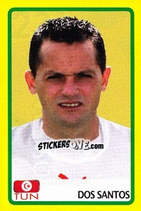 Sticker Dos Santos - Africa Cup 2008 n. 231 - Panini