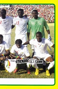Sticker Senegal team (2 of 2) - Africa Cup 2008 n. 236 - Panini