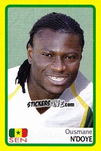 Sticker Ousmane N'Doye - Africa Cup 2008 - Panini