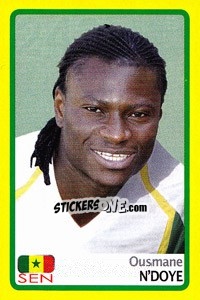 Sticker Ousmane N'Doye - Africa Cup 2008 n. 243 - Panini