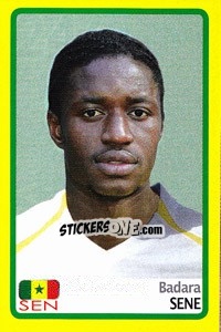 Sticker Badara Sene - Africa Cup 2008 n. 246 - Panini