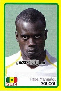 Sticker Pape Mamadou Sougou - Africa Cup 2008 n. 247 - Panini