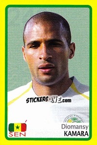 Sticker Diomansy Kamara - Africa Cup 2008 n. 249 - Panini