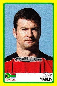 Sticker Calvin Marlin - Africa Cup 2008 n. 256 - Panini
