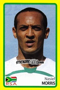 Cromo Nasief Morris - Africa Cup 2008 - Panini