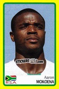 Cromo Aaron Mokoena - Africa Cup 2008 - Panini