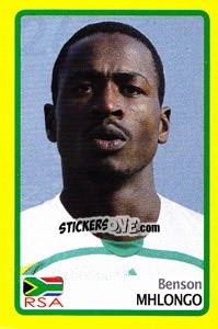 Sticker Benson Mhlongo - Africa Cup 2008 n. 261 - Panini