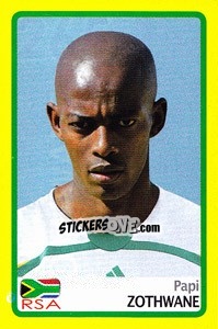 Sticker Papi Zothwane - Africa Cup 2008 - Panini