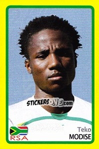Sticker Teko Modise - Africa Cup 2008 - Panini
