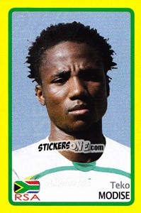 Figurina Teko Modise - Africa Cup 2008 - Panini