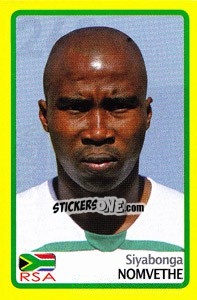 Figurina Siyabonga Nomvethe - Africa Cup 2008 - Panini