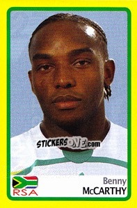 Sticker Benni McCarthy - Africa Cup 2008 n. 271 - Panini