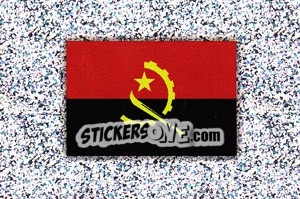 Sticker Flag of Angola