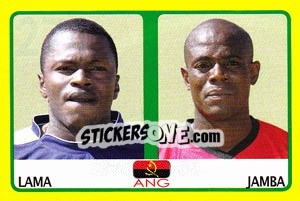 Sticker Lama / Jamba - Africa Cup 2008 n. 274 - Panini