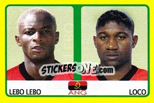 Sticker Lebo Lebo / Loco - Africa Cup 2008 n. 276 - Panini