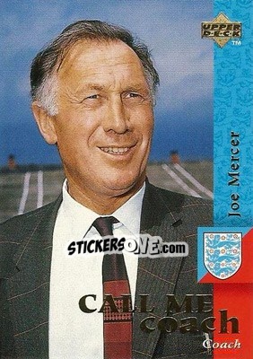 Sticker Joe Mercer - England 1998 n. 2 - Upper Deck
